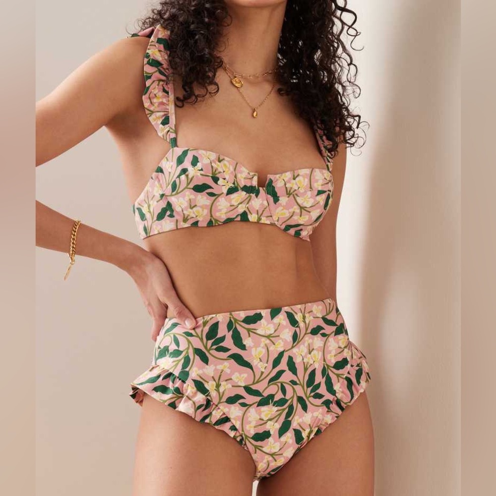 Agua by Agua Bendita Jengibre Rosa Bikini L